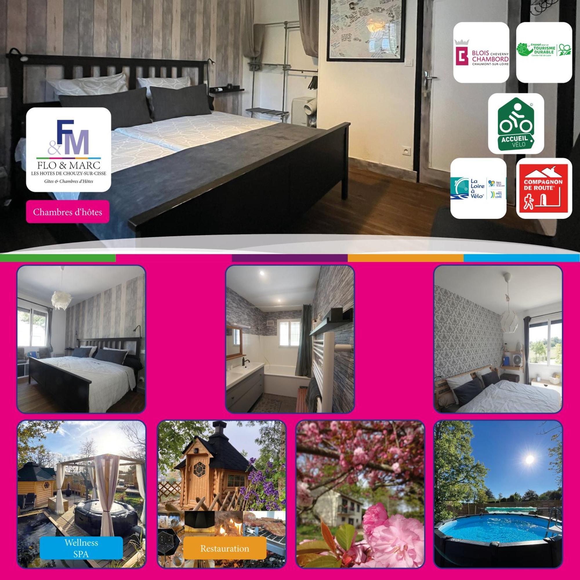 Chez Flo Et Marc Apartment Chouzy-sur-Cisse ภายนอก รูปภาพ